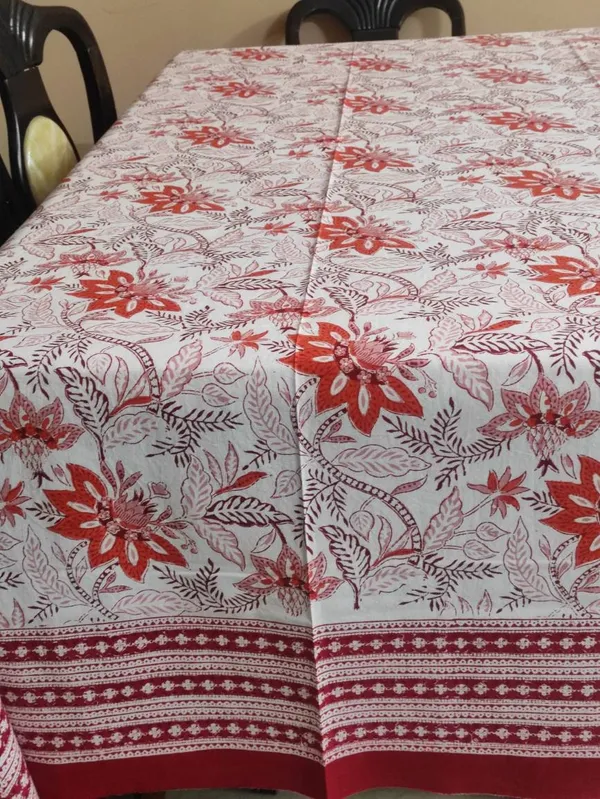 Red_Floral_Hand_Block_Print_Tablecloth_|_60X90_Cotton_Dining_Decor