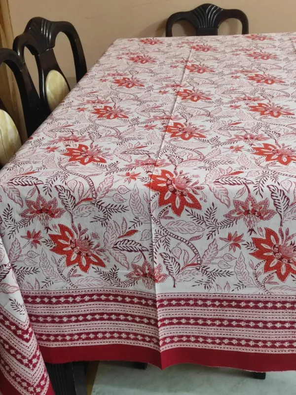 Red_Floral_Hand_Block_Print_Tablecloth_|_60X90_Cotton_Dining_Decor