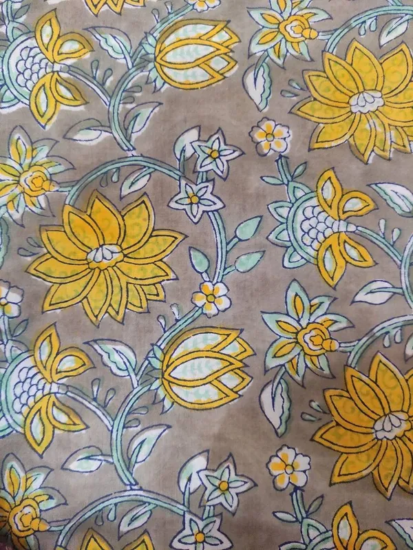 Hand_Block_Cotton_Fabric:_Mughal_Floral_Print,_44"_Wide
