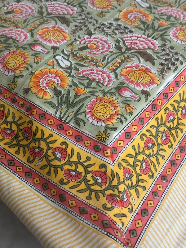 Hand_Block_Print_Tablecloth:_Floral_Indian_Decor,_6_Seater