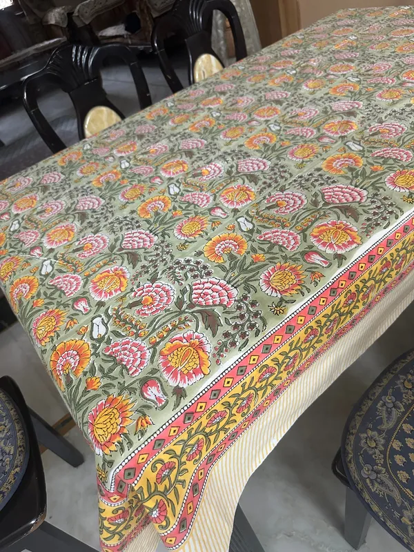 Hand_Block_Print_Tablecloth:_Floral_Indian_Decor,_6_Seater