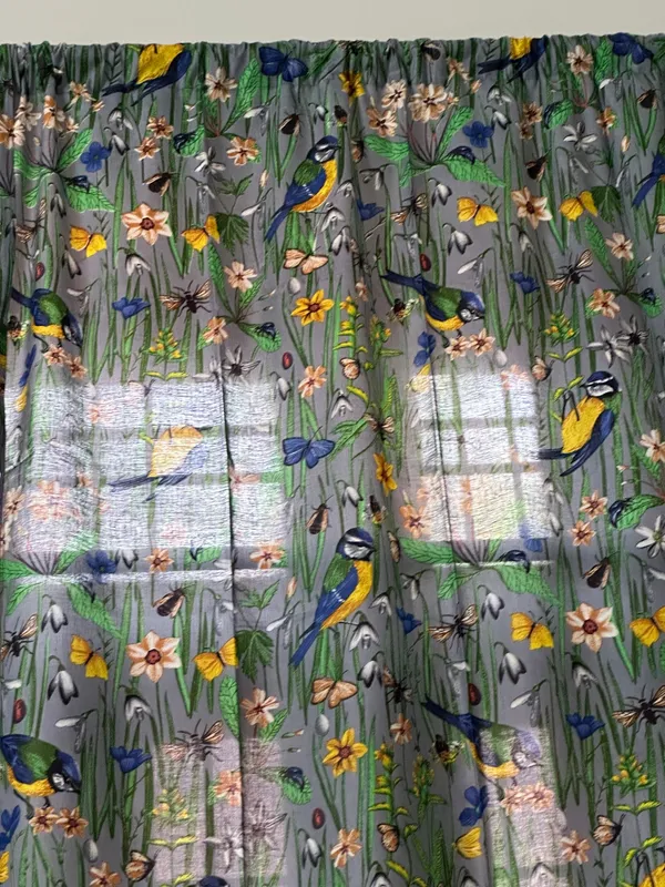 Bird_Print_Cotton_Curtain_Panels:_Grey_Boho_Drapes,_Set_Of_2_Panel