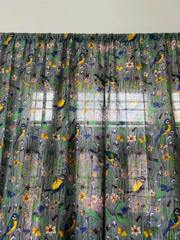 Bird_Print_Cotton_Curtain_Panels:_Grey_Boho_Drapes,_Set_Of_2_Panel