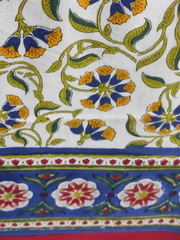 Indian_Floral_Block_Print_Tablecloth:_Cotton_Farmhouse_Table_Cover