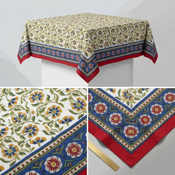 Indian_Floral_Block_Print_Tablecloth:_Cotton_Farmhouse_Table_Cover