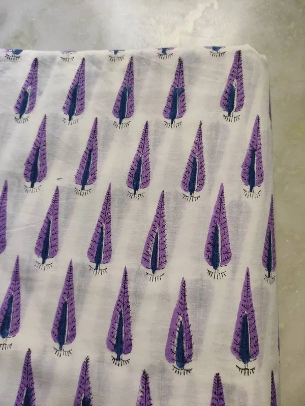 Hand_Block_Printed_Cotton_Fabric:_Mughal_Voile,_44"_Wide