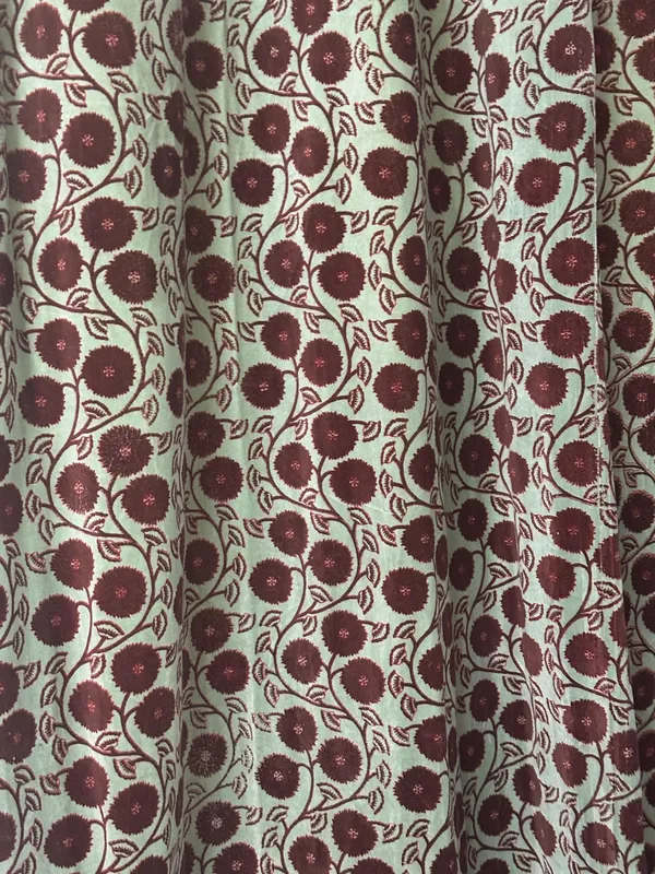 Floral_Cotton_Velvet_Curtain:_Sage_Green,_Wine_Flower_Print_Boho_Drapes