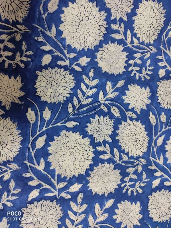 Cobalt_Blue_Floral_Cotton_Fabric:_Hand_Block_Print,_Quilting_&_Craft