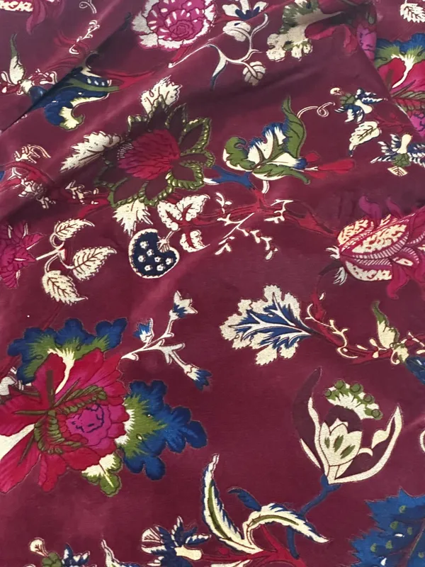 Wine_Red_Floral_Cotton_Velvet_Fabric:_Upholstery,_Quilting_&_Decor