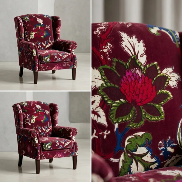 Wine_Red_Floral_Cotton_Velvet_Fabric:_Upholstery,_Quilting_&_Decor