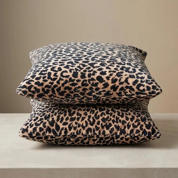 Velvet_Pillow_Cover_Beige_And_Black_Leopard_Print_,_Can_Be_Custmized_In_Required_Size_.