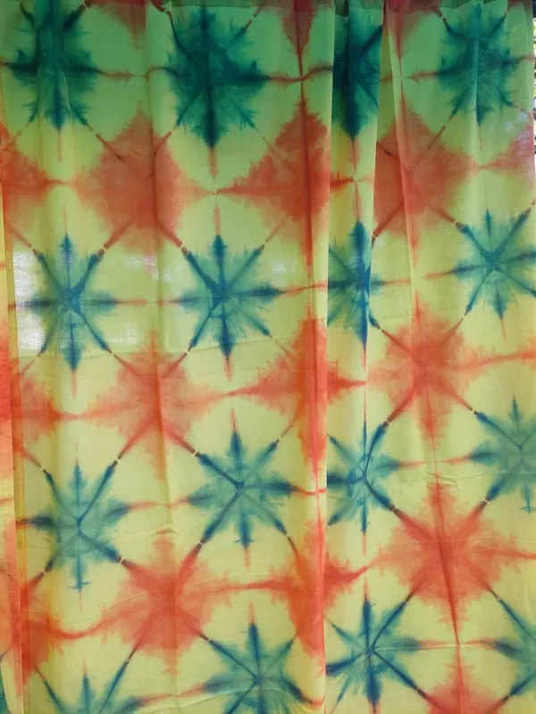 Hand_Shibori_Tie_Dye_Cotton_Curtain_Panels:_Boho_Home_Decor