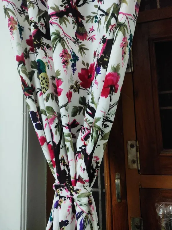 Vintage_Cotton_Velvet_Curtains:_Bird_Print_Boho_Drapes,_Set_Of_Two