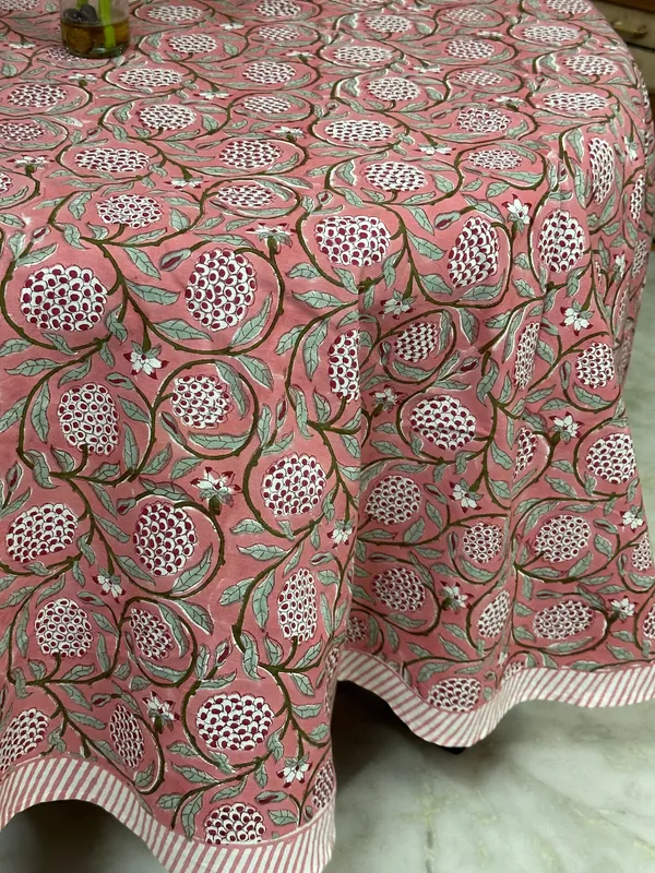 Hand_Block_Print_Round_Tablecloth:_Floral_8-Seater_Table_Wear
