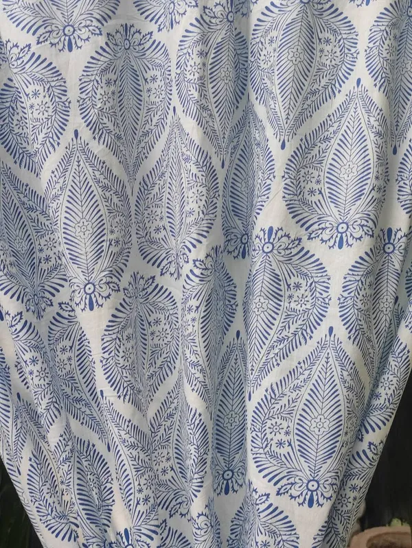 Block_Print_Cotton_Curtains:_Light_Blue_Semi_Sheer_Drapes_(Set_Of_Two)