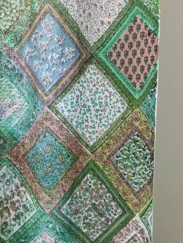Moroccan_Tile_Cotton_Curtain_Set:_Bohemian_Semi_Sheer_Drapes