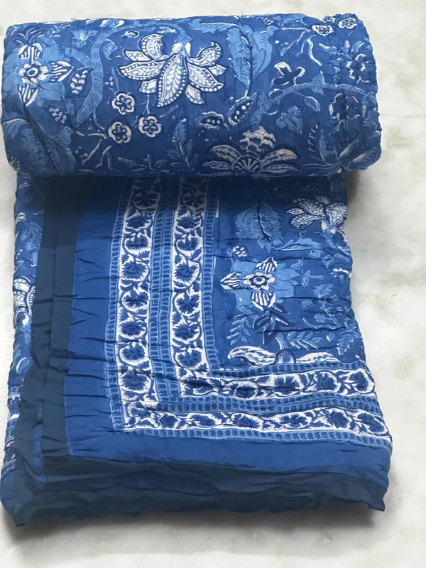 Hand_Block_Print_Cotton_Quilt:_Reversible_Indian_Artisan_Quilt