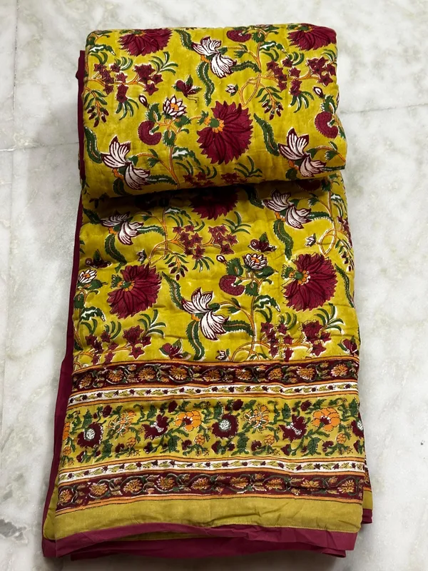 Hand_Block_Print_Cotton_Quilt:_Reversible_Indian_Artisan_Quilt