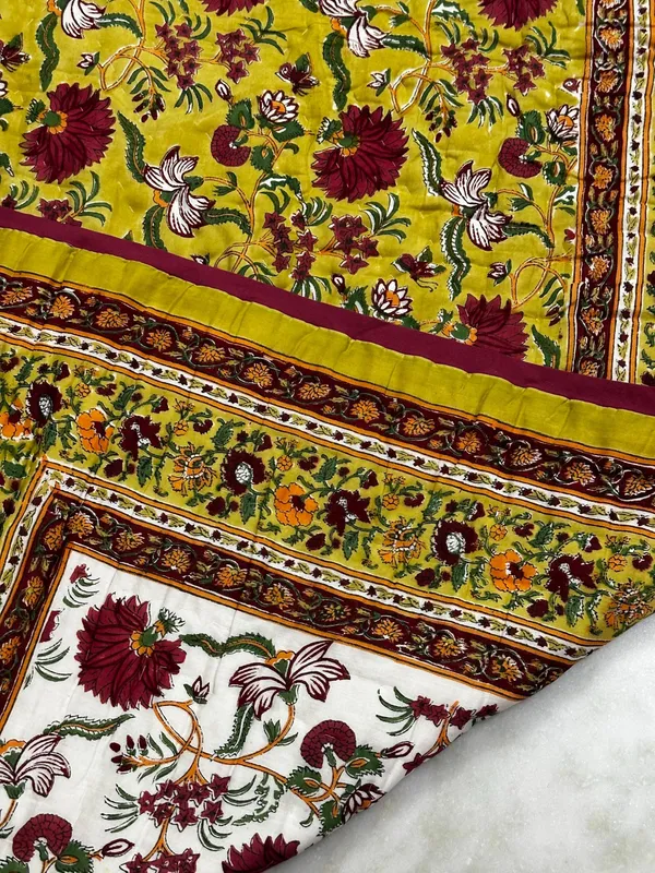 Hand_Block_Print_Cotton_Quilt:_Reversible_Indian_Artisan_Quilt