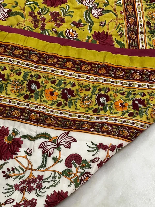 Hand_Block_Print_Cotton_Quilt:_Reversible_Indian_Artisan_Quilt