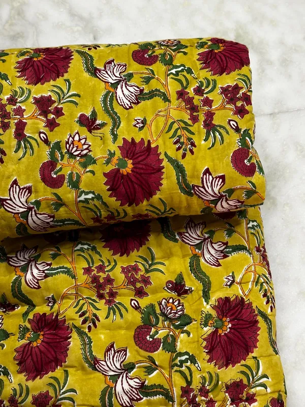 Hand_Block_Print_Cotton_Quilt:_Reversible_Indian_Artisan_Quilt