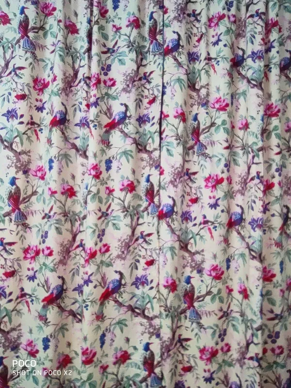 Bird_Of_Paradise_Cotton_Curtain_Panels:_Tropical_Boho_Drapes_(Set_Of_2)
