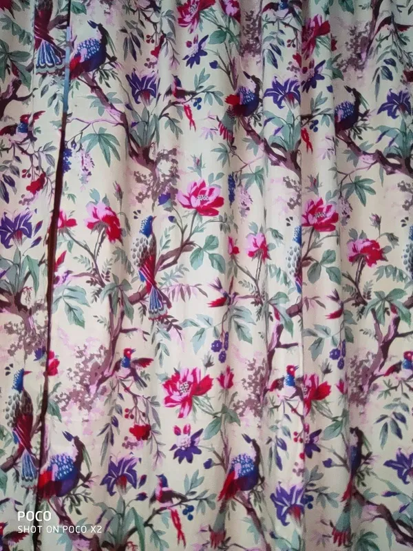 Bird_Of_Paradise_Cotton_Curtain_Panels:_Tropical_Boho_Drapes_(Set_Of_2)