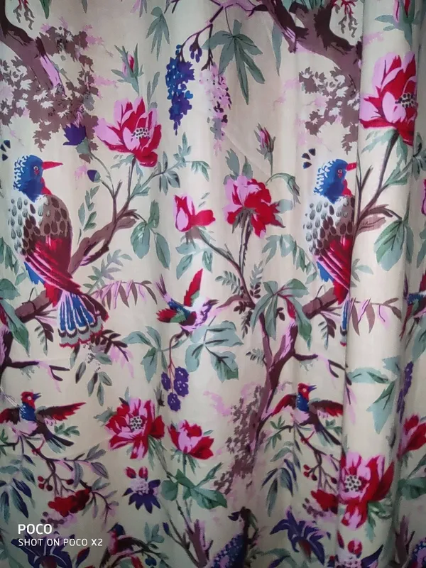 Bird_Of_Paradise_Cotton_Curtain_Panels:_Tropical_Boho_Drapes_(Set_Of_2)