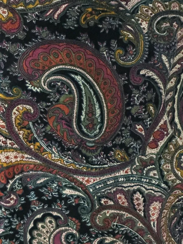 Vintage_Style_Black_Cotton_Velvet_Curtain:_Traditional_Paisley_Print_Drapes