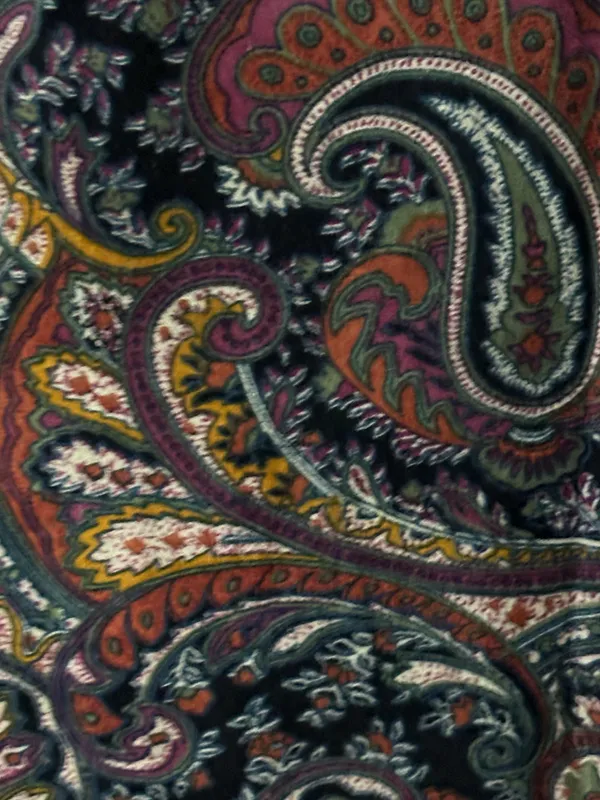 Vintage_Style_Black_Cotton_Velvet_Curtain:_Traditional_Paisley_Print_Drapes