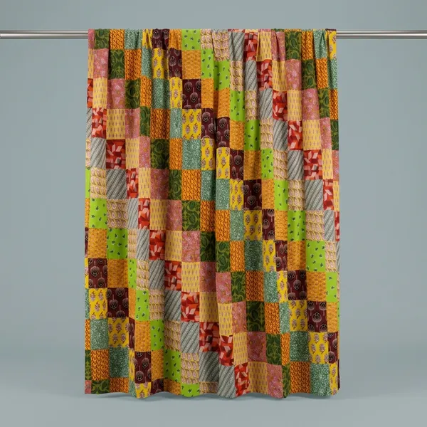 Patchwork_Curtain_Set:_Hand_Printed_Block_Print_With_Blackout_Lining
