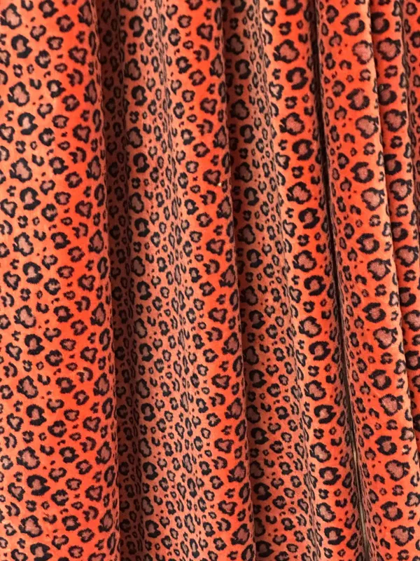 Leopard_Print_Velvet_Curtain:_Rust_Color_Boho_Drapes