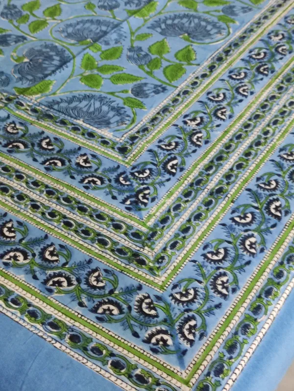 Indian_Floral_Print_Tablecloth:_Hand_Block_Cotton_Table_Cover_(60X90)