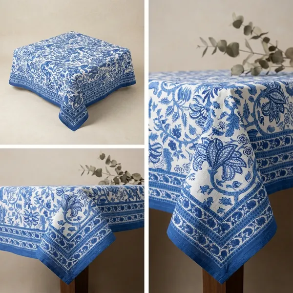 Hand_Block_Print_Tablecloth:_Floral_Indian_Decor,_Rectangle_Dining_Cloth
