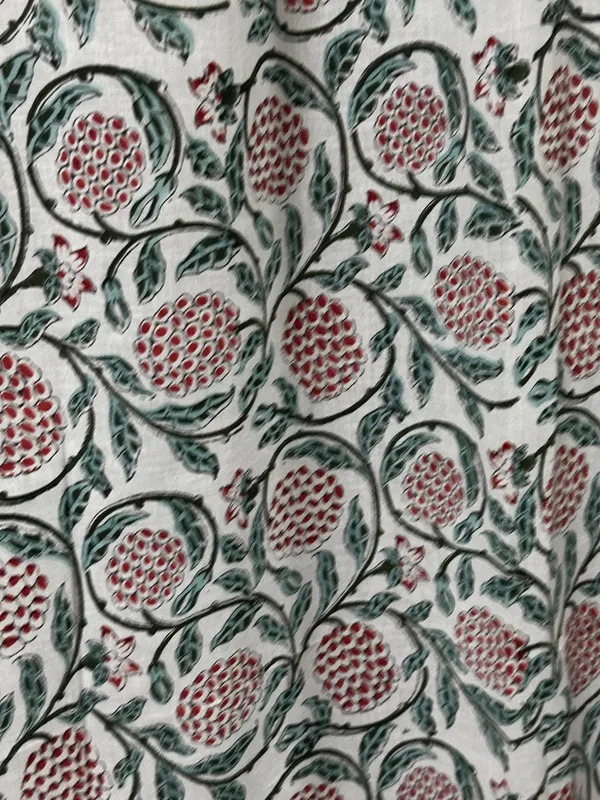 Hand_Block_Printed_Floral_Cotton_Curtains,_Bohemian_Farmhouse_Drapes,_Set_Of_2