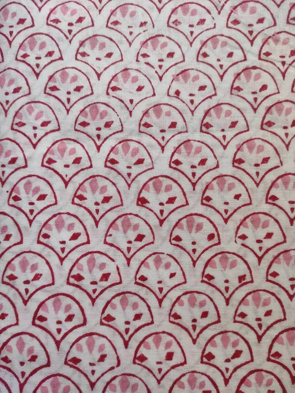 Hand_Block_Printed_Cotton_Fabric:_Mughal_Floral_Print,_44"_Wide