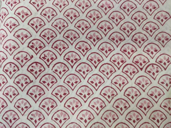 Hand_Block_Printed_Cotton_Fabric:_Mughal_Floral_Print,_44"_Wide