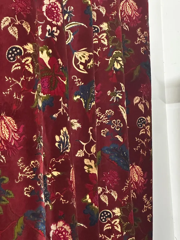 Vintage_Style_Cotton_Velvet_Curtain:_Wine_Red_Boho_Drapes_-_Custom_Size