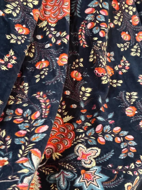 Floral_Print_Cotton_Velvet_Fabric:_Indian_Style_Upholstery,_Quilting