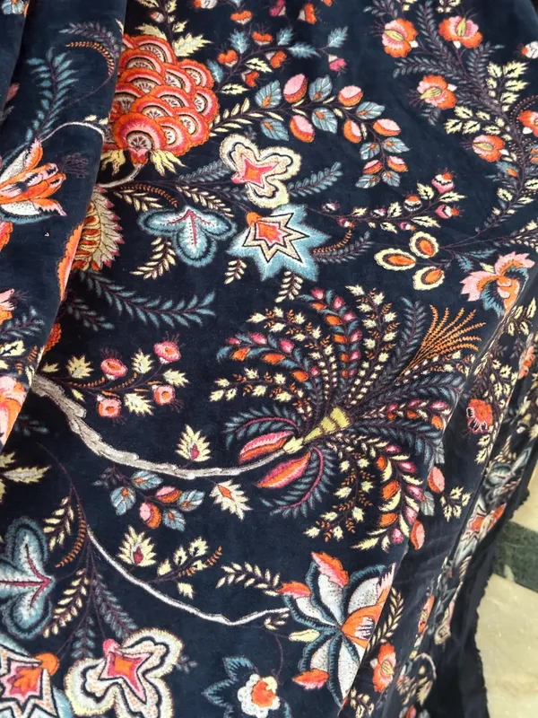 Floral_Print_Cotton_Velvet_Fabric:_Indian_Style_Upholstery,_Quilting