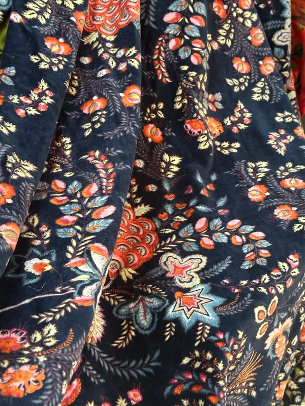 Floral_Print_Cotton_Velvet_Fabric:_Indian_Style_Upholstery,_Quilting