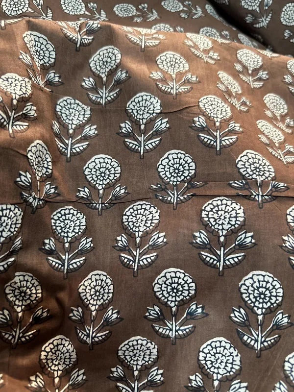 Coffee_Brown_Floral_Curtain_Panels:_Boho_Cotton_Drapes