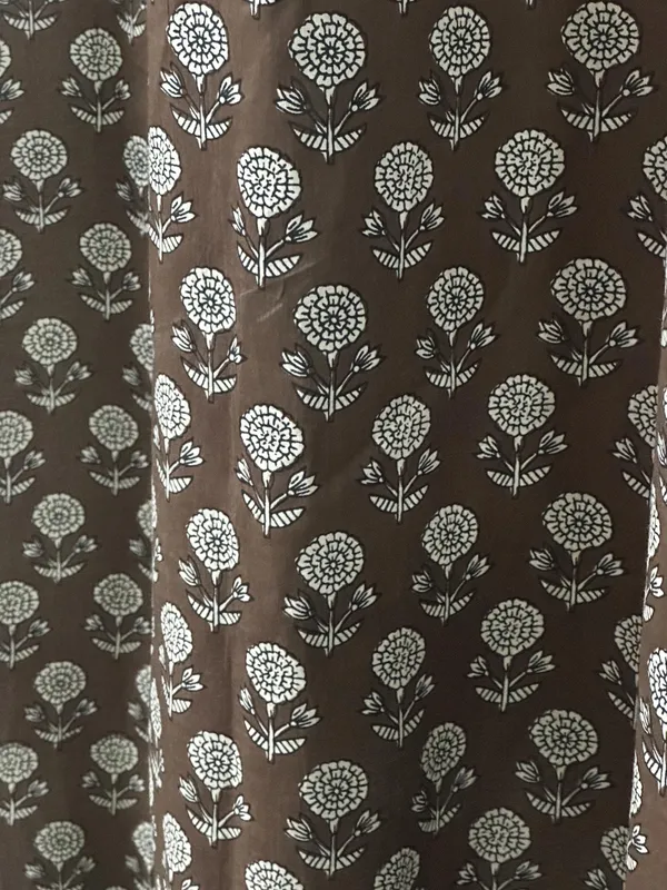 Coffee_Brown_Floral_Curtain_Panels:_Boho_Cotton_Drapes