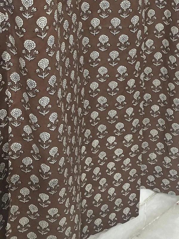 Coffee_Brown_Floral_Curtain_Panels:_Boho_Cotton_Drapes