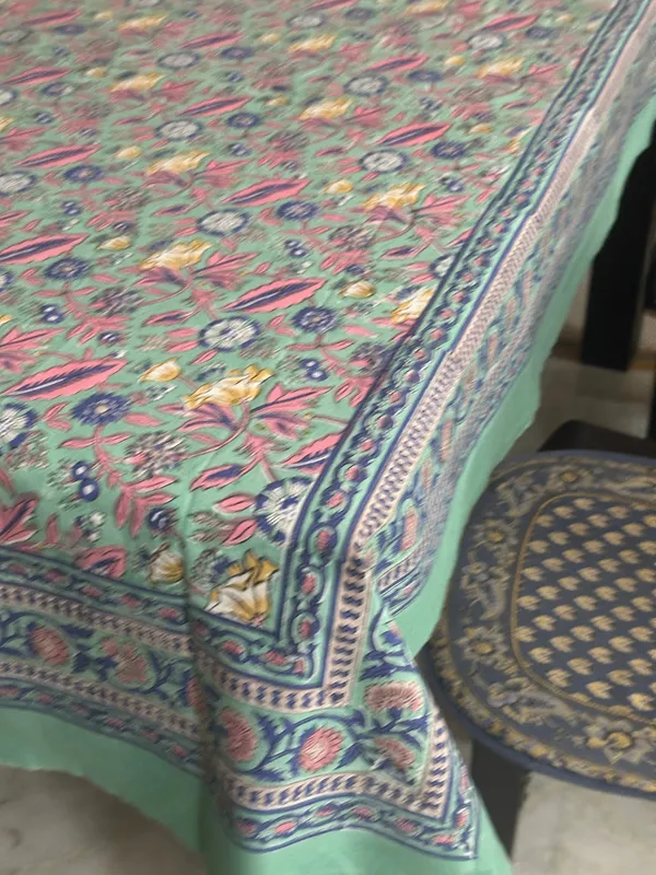 Hand_Block_Print_Tablecloth:_Floral_Indian_Decor,_60X90_Inches