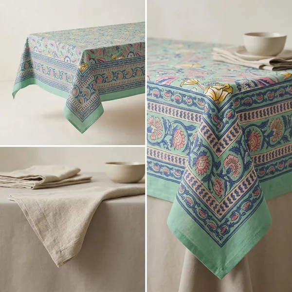 Hand_Block_Print_Tablecloth:_Floral_Indian_Decor,_60X90_Inches