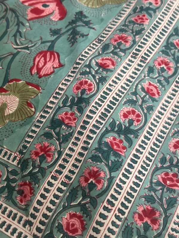 Hand_Block_Print_Tablecloth:_Floral_Indian_Design,_Rectangular_Dining_Cloth