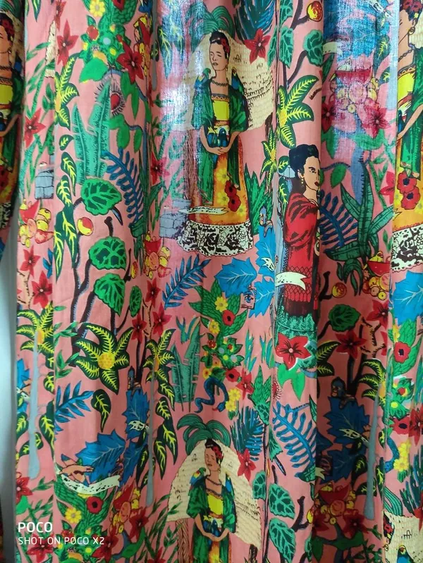 Frida_Kahlo_Inspired_Curtains:_Boho_Home_Decor,_Set_Of_Two_Panels