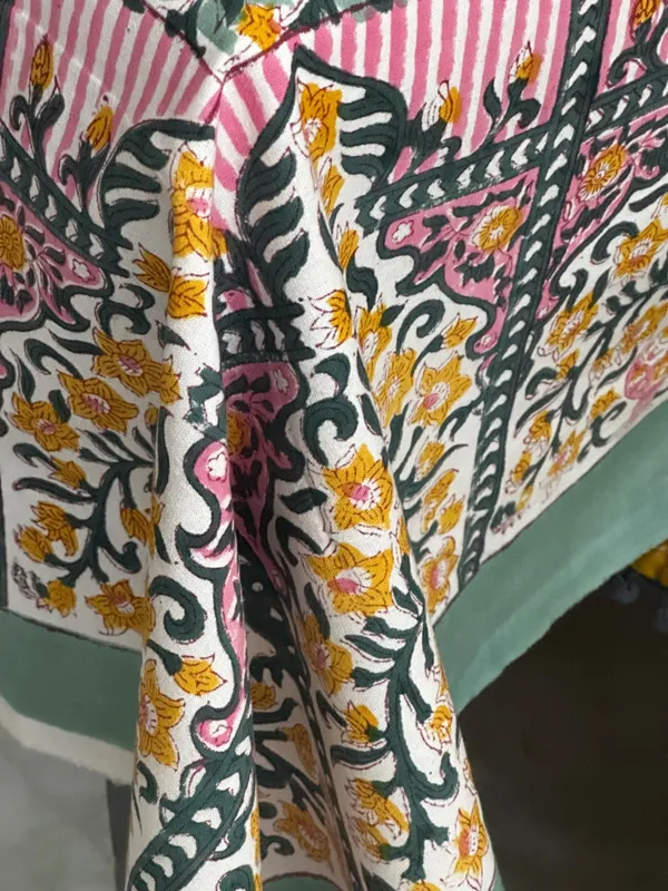 Floral_Block_Print_Tablecloth:_Indian_Cotton_Table_Cover