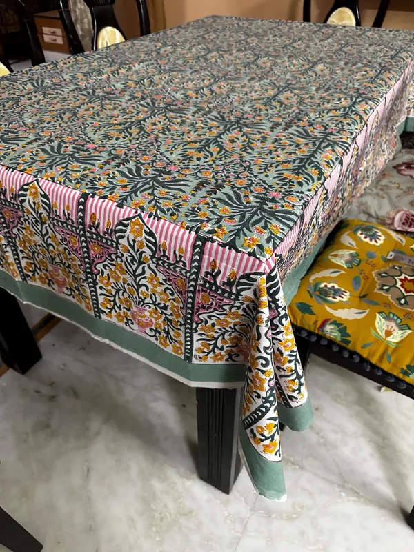 Floral_Block_Print_Tablecloth:_Indian_Cotton_Table_Cover